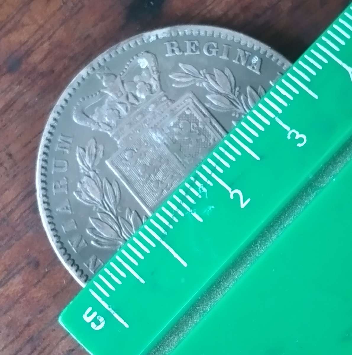 1844 Great Britain Silver Crown - Scarce