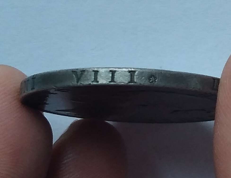 1844 Great Britain Silver Crown - Scarce