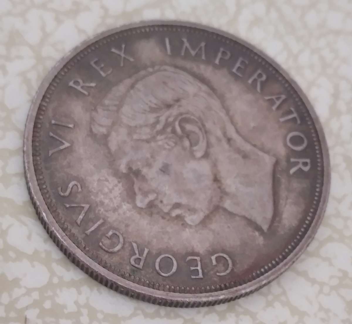 1947 SA Union 80% Silver Crown in Top condition - Good enough to grade