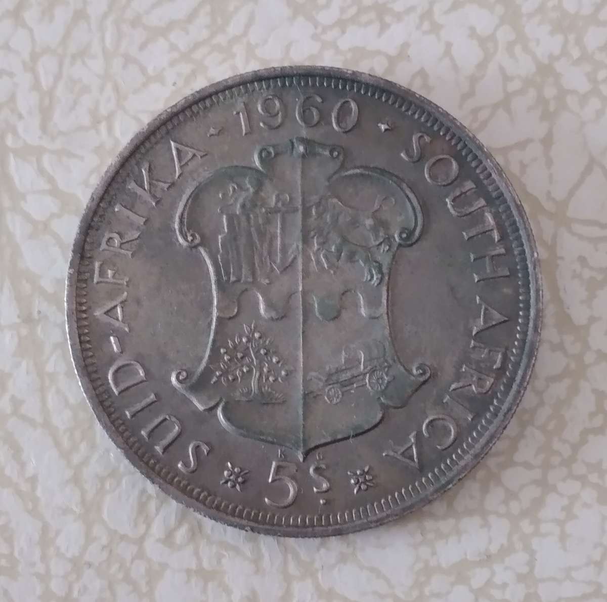 1960's Union Crown 5 Shillings - top condition  - good enough to grade