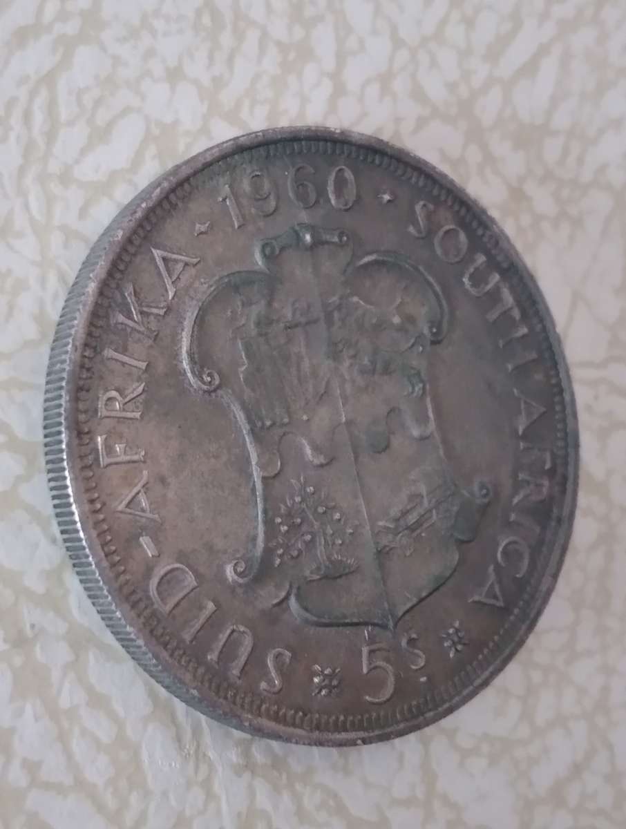 1960's Union Crown 5 Shillings - top condition  - good enough to grade