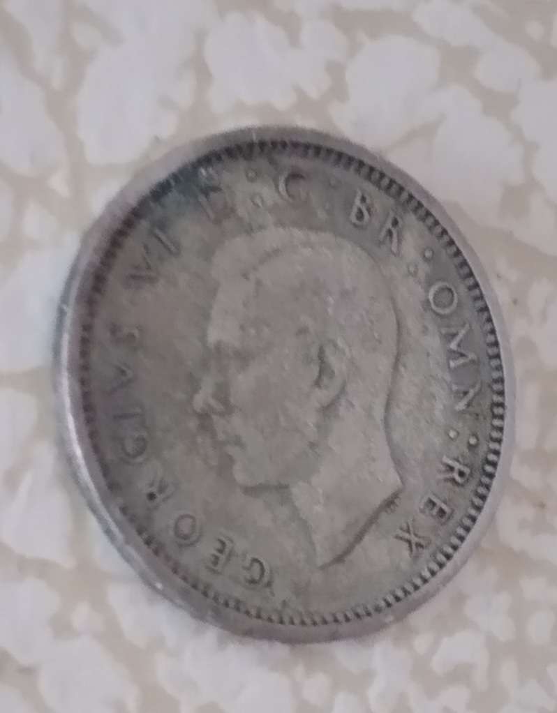 English Three Pence 1938 - Good Enough to Grade