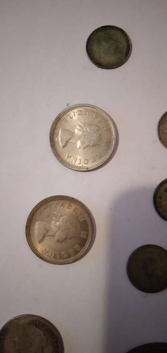 Mixed Silver Union and old British Coins 62.94g