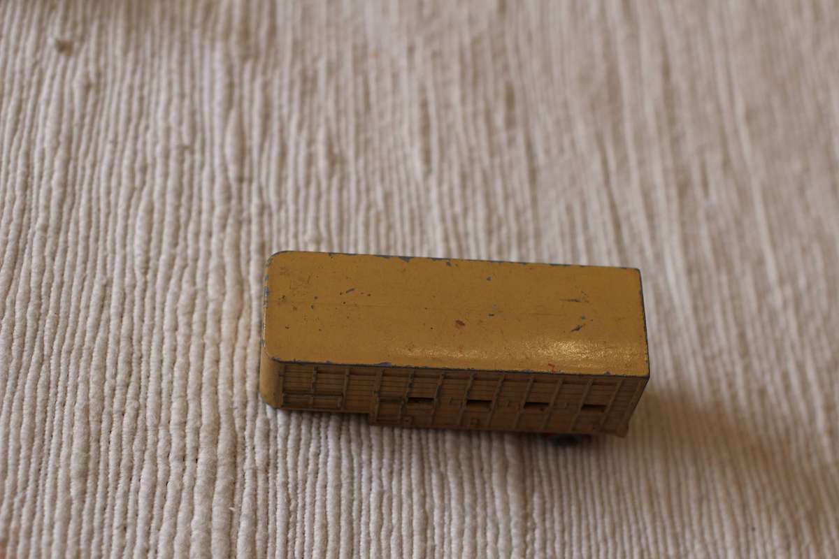 Set of 3 Lesney Vehicles with Trailer and Excavator arm