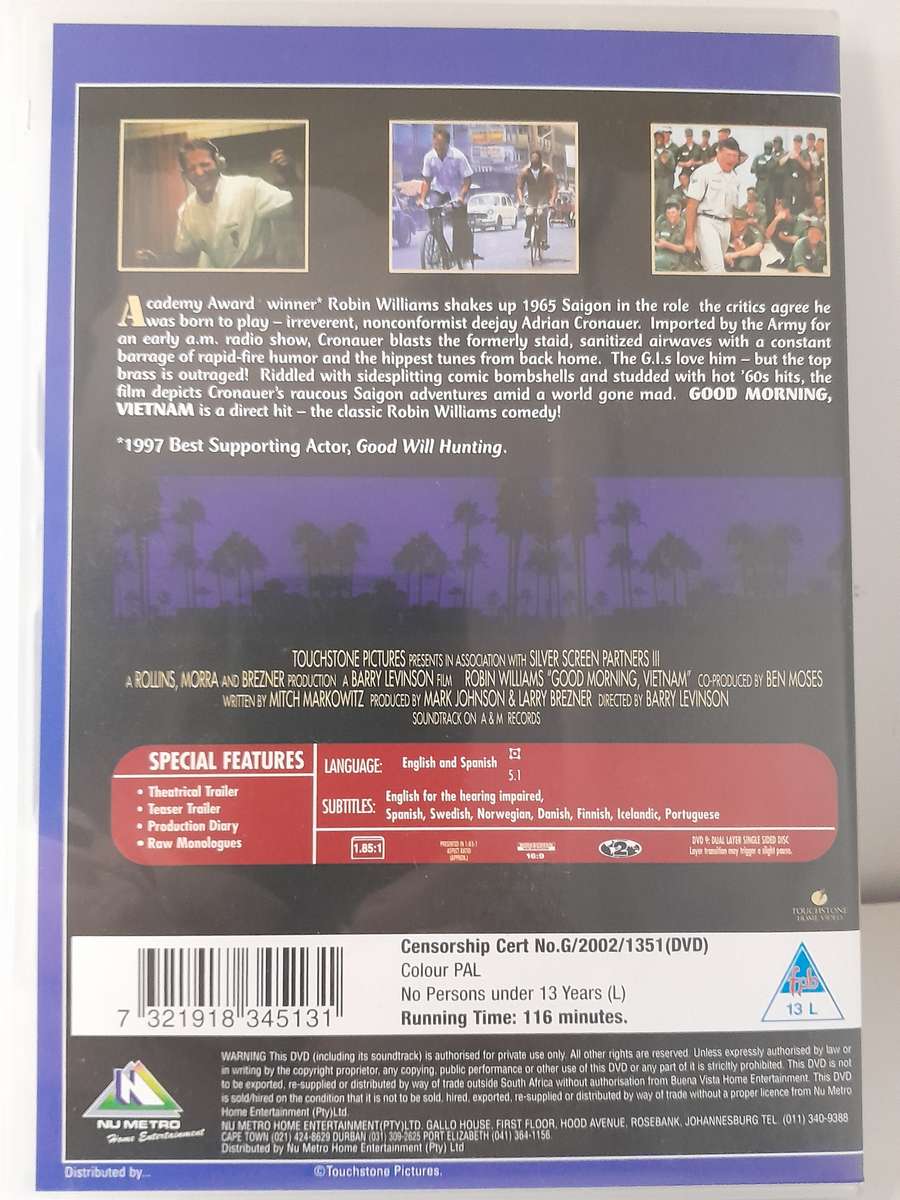 Good Morning Vietnam (DVD)