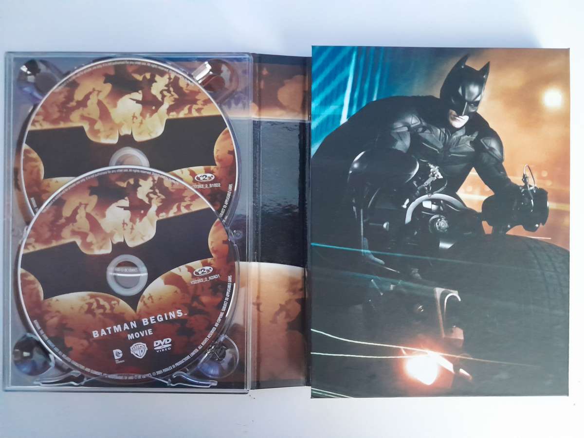 Batman: The Dark Knight Trilogy (DVD, 6-Disc Set)  Region 2, Excellent Condition