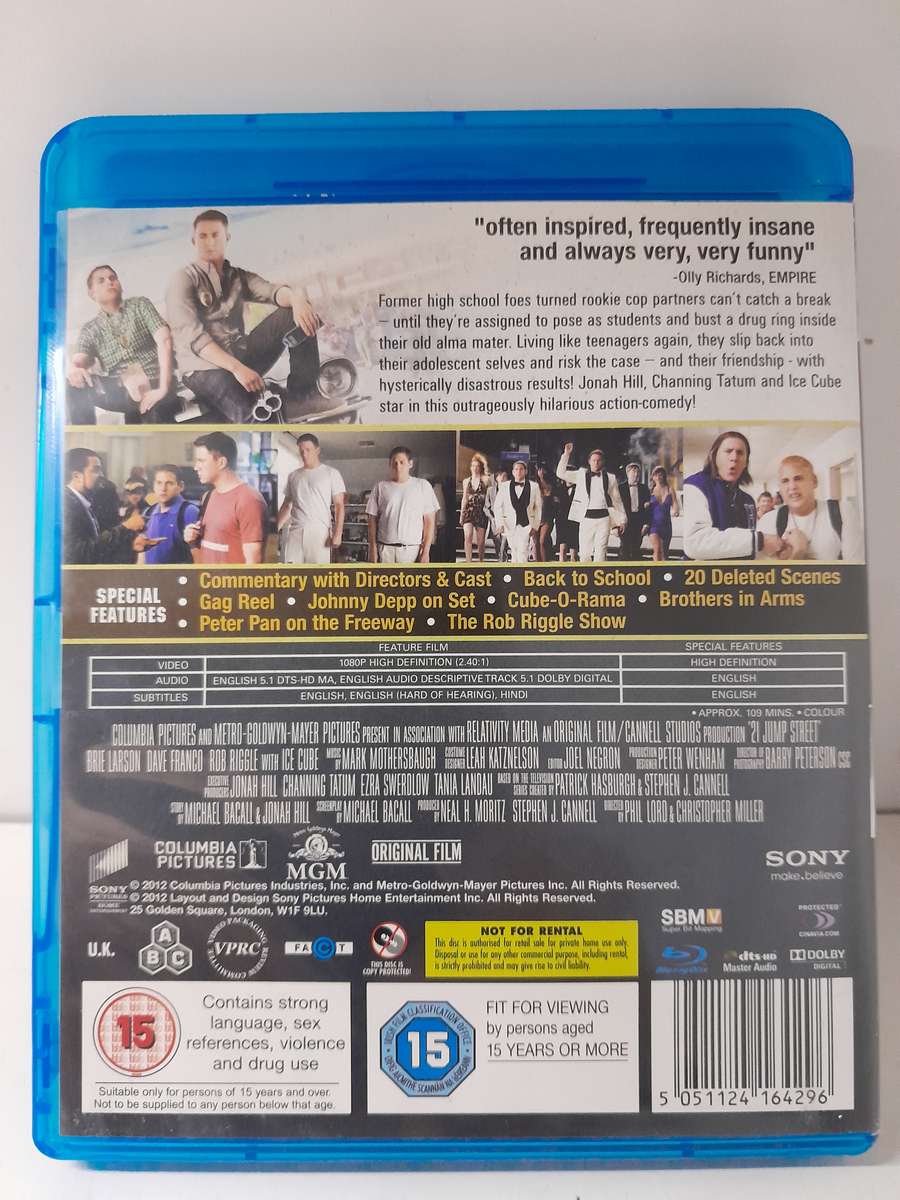 21 Jump Street - Jonah Hill & Channing Tatum (Blu-ray Disc)
