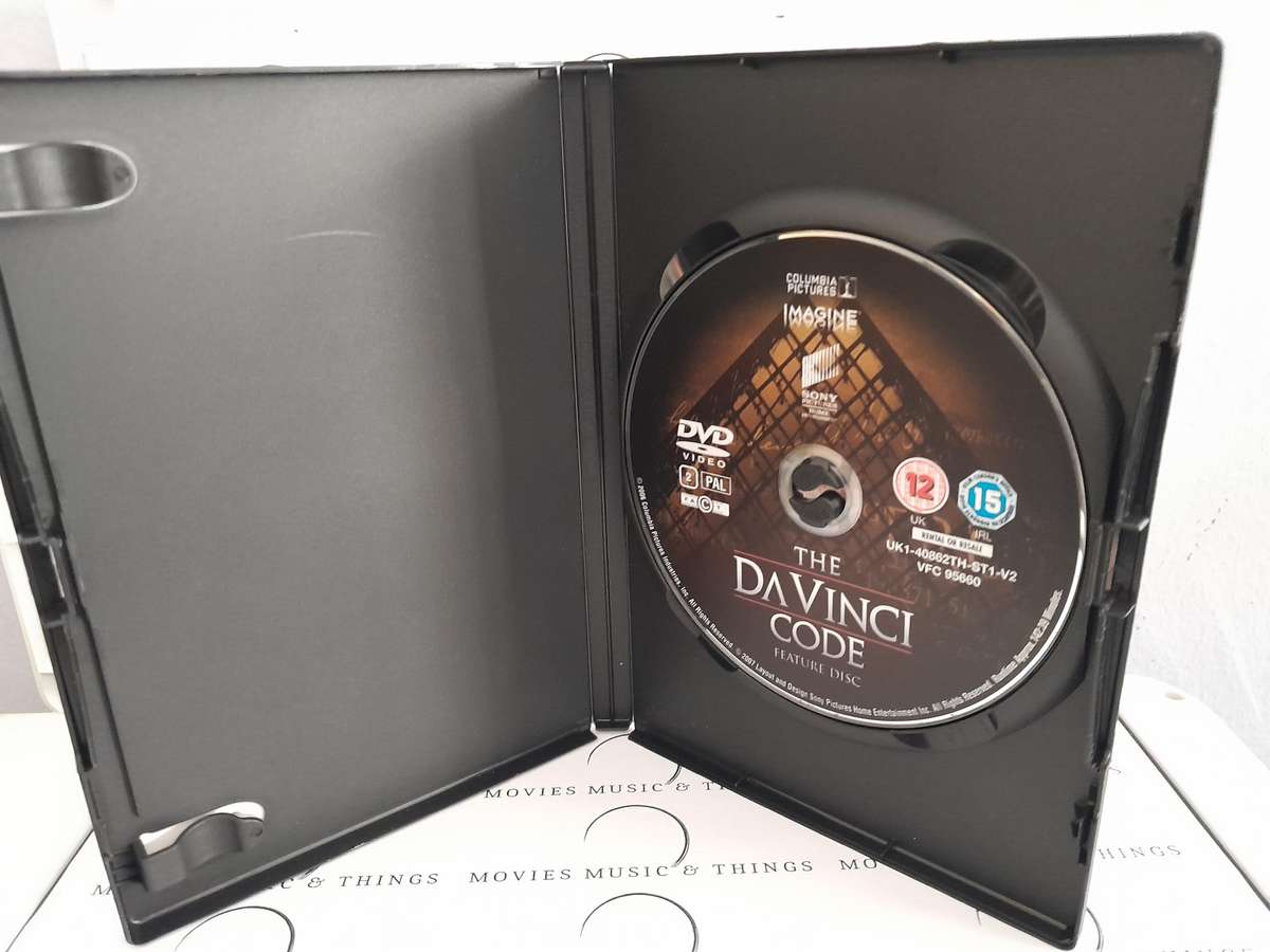 Da Vinci Code Decoded documentary (NEW) & The Da Vinci Code - Angels and Demons - Inferno (3xMovies)