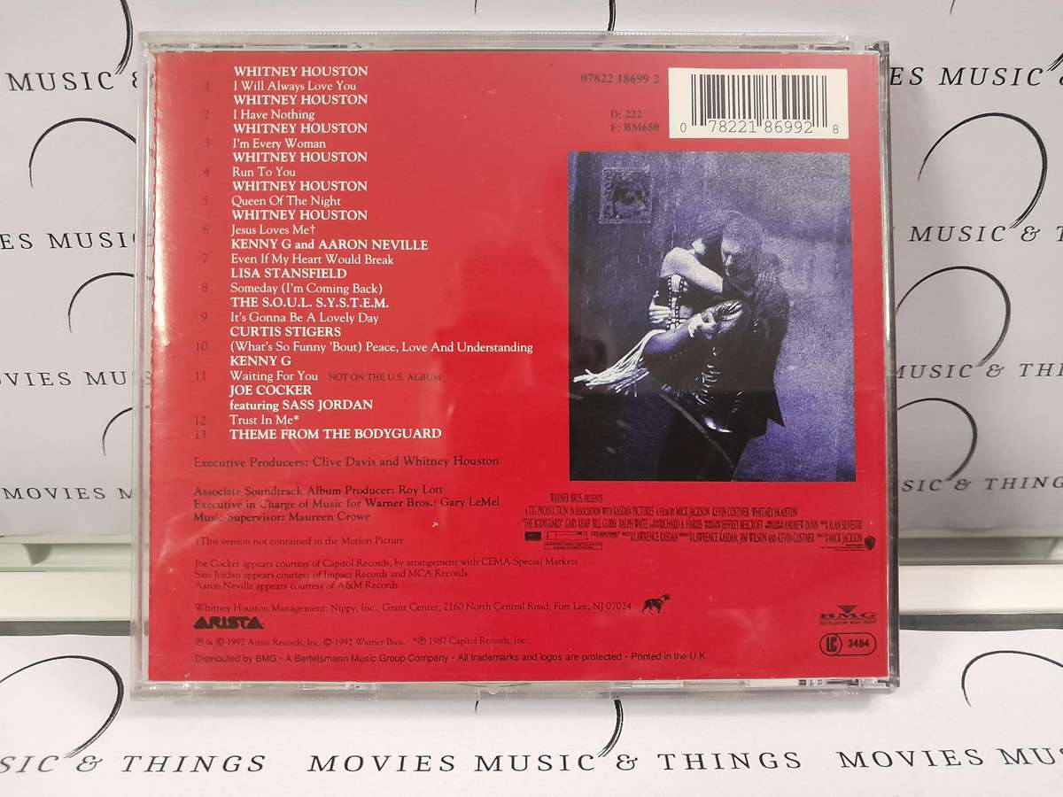 The Bodyguard - Original Motion Picture Soundtrack (CD)