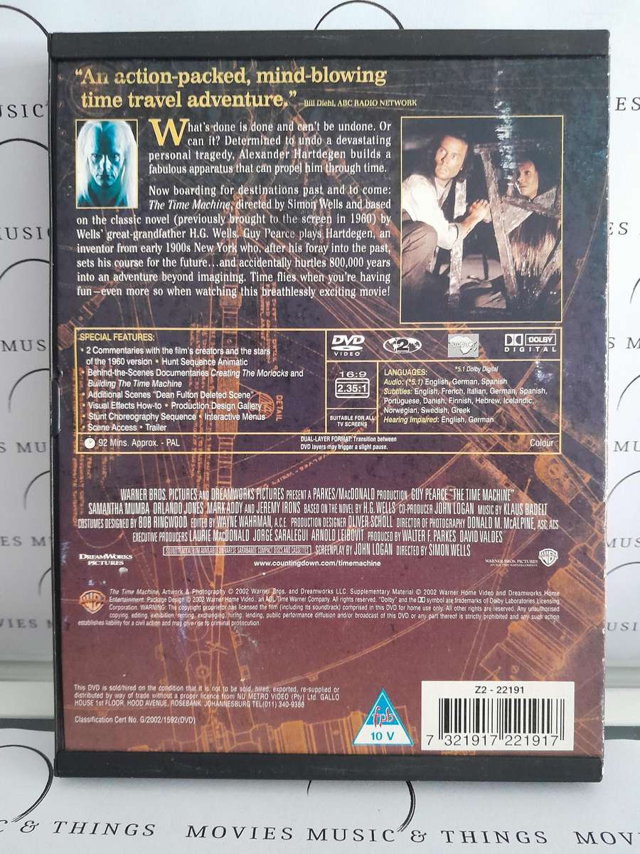 The Time Machine - Guy Pearce (DVD)