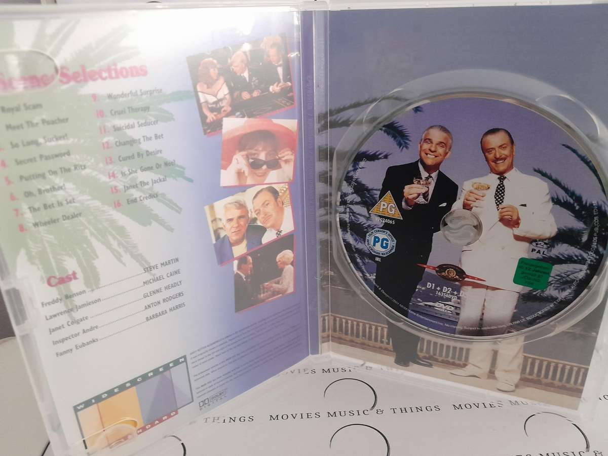 Dirty Rotten Scoundrels - Steve Martin & Michael Caine (DVD)