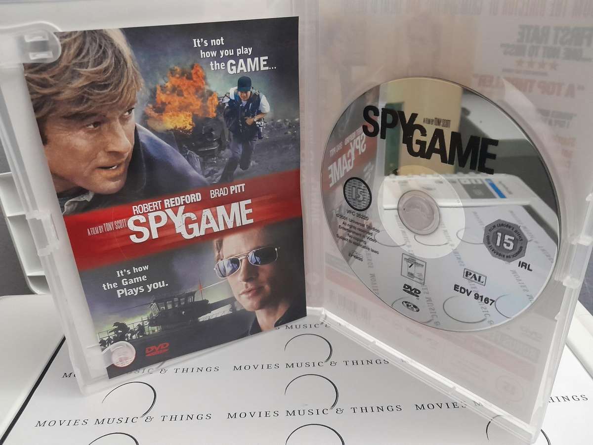 Spy Game - Robert Redford & Brad Pitt (DVD)