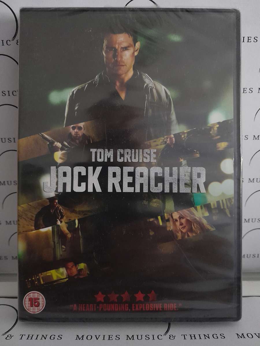 Jack Reacher - Tom Cruise (DVD) New