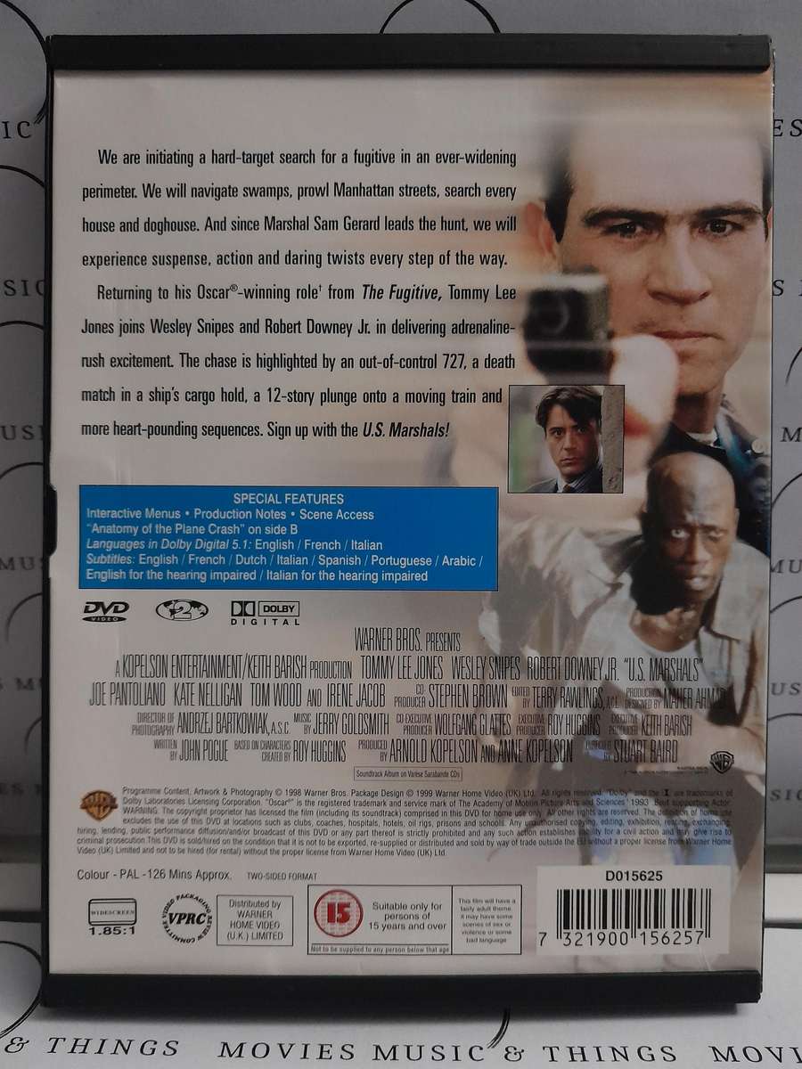 U.S. Marshals - Tommy Lee Jones (DVD)