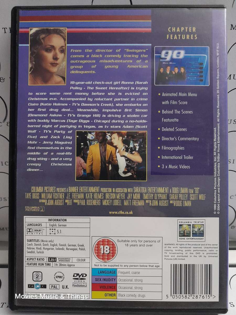 Go - William Fichtner & Katie Holmes (DVD)