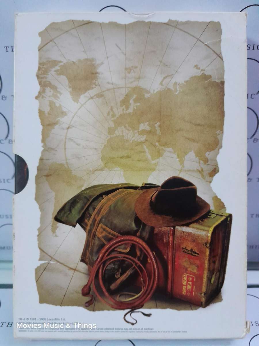 Indiana Jones - The Adventure Collection - Harrison Ford (3xDVD)