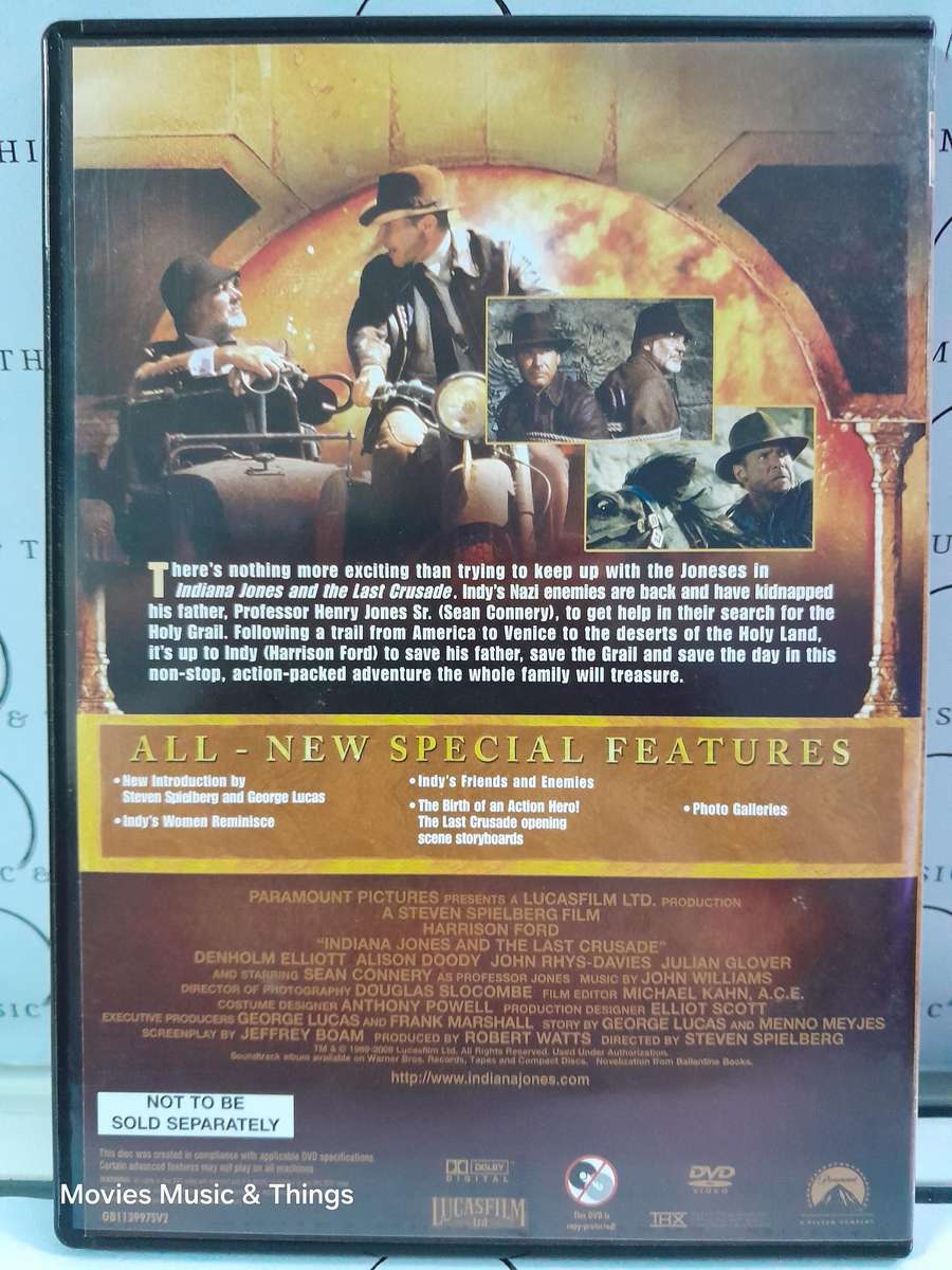 Indiana Jones - The Adventure Collection - Harrison Ford (3xDVD)