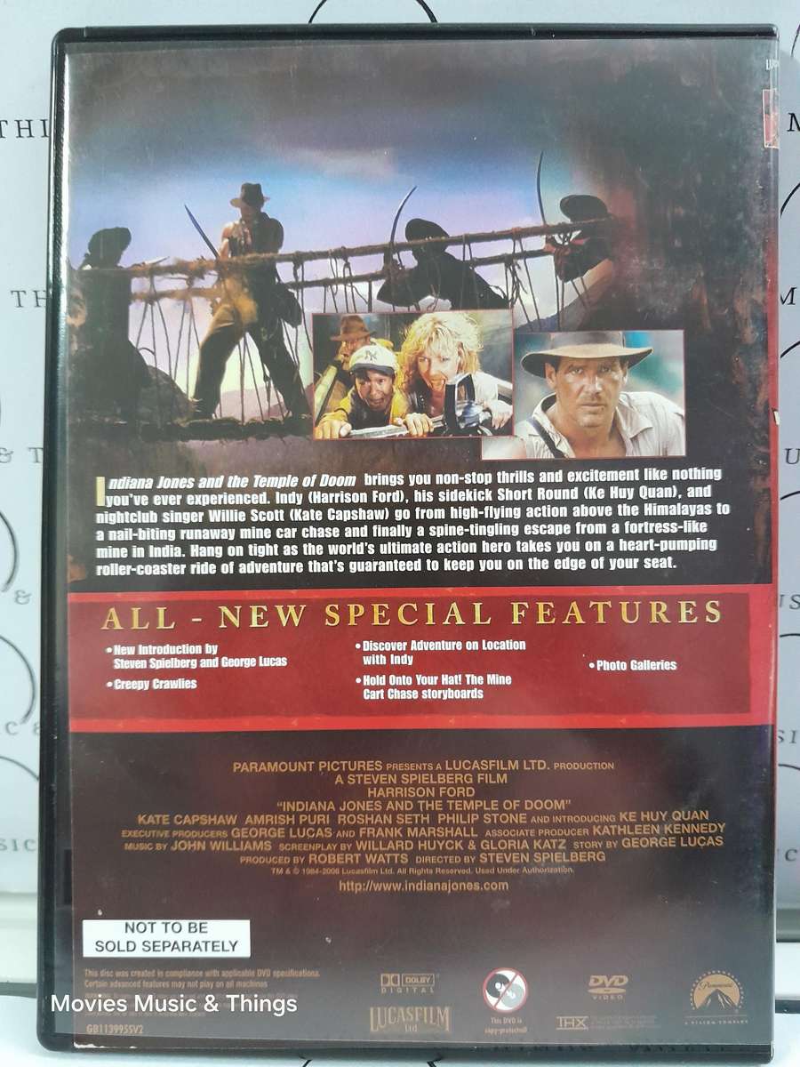 Indiana Jones - The Adventure Collection - Harrison Ford (3xDVD)