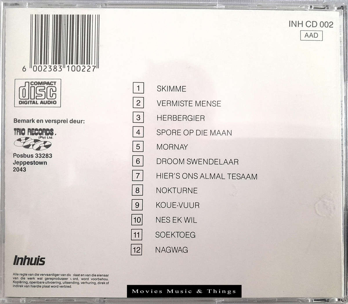 Koos Du Plessis - Herberger (CD)