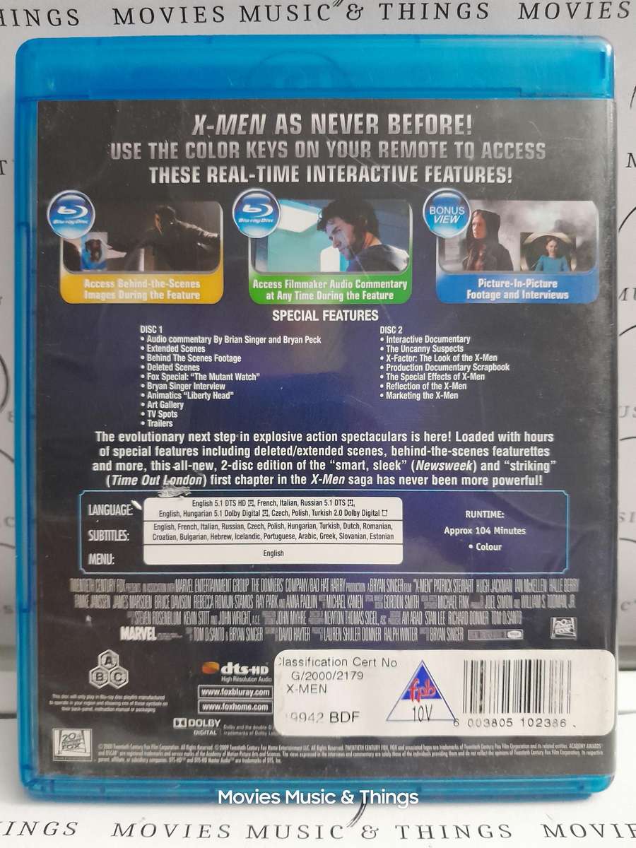 X-Men - 1 to 3 (Blu-ray Disc)