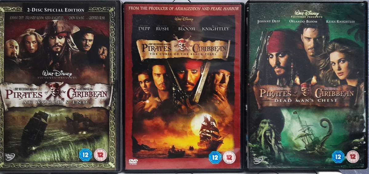 Pirates of the Caribbean - Trilogy (DVD)
