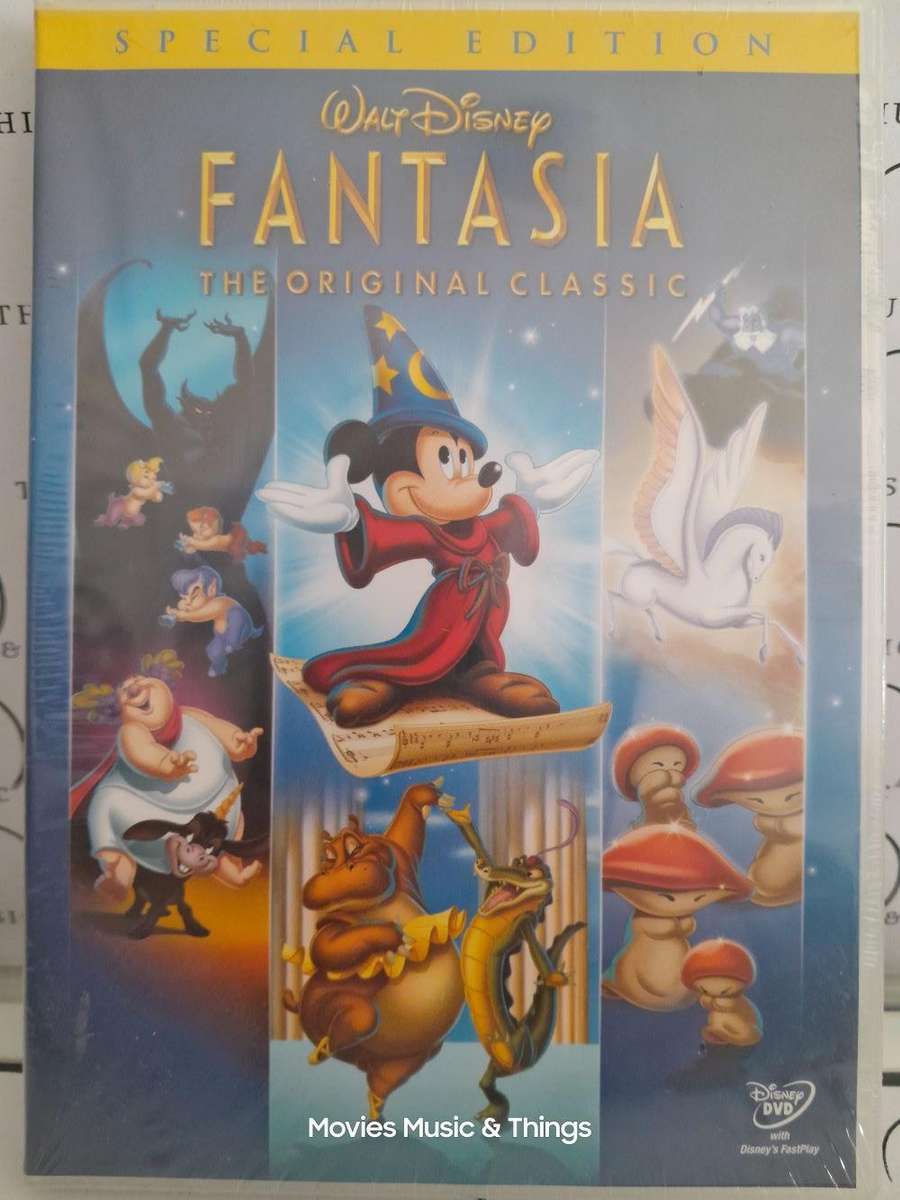 Fantasia - The Original Classic & Fantasia 2000 (DVD) New