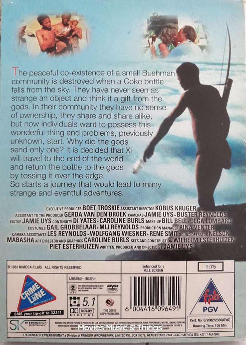 The Gods must be Crazy I & II -  Nixau, Marius Weyers,  Hans Strydom, by Jamie Uys (2xDVDs)