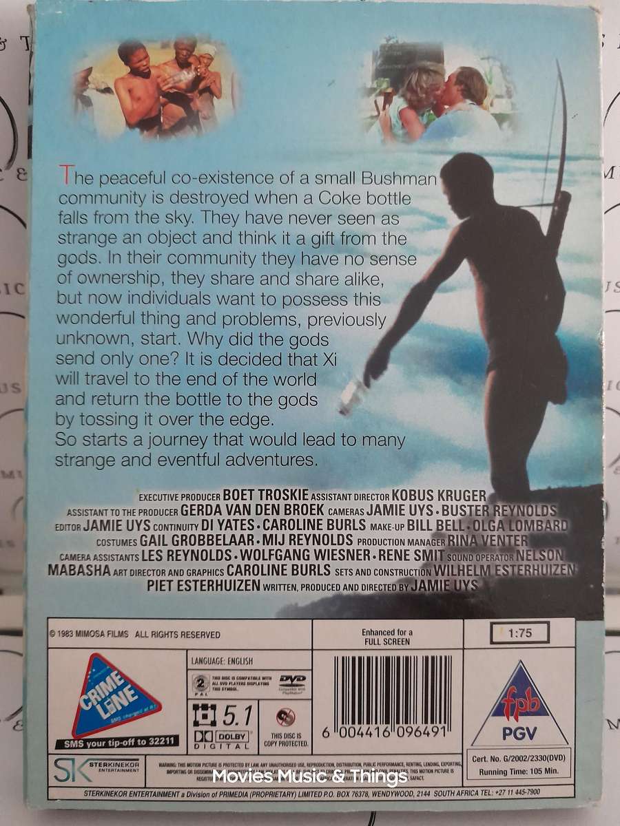 The Gods must be Crazy - 30th Anniversary Edition - Marius Weyers, a film by Jamie Uys (DVD)