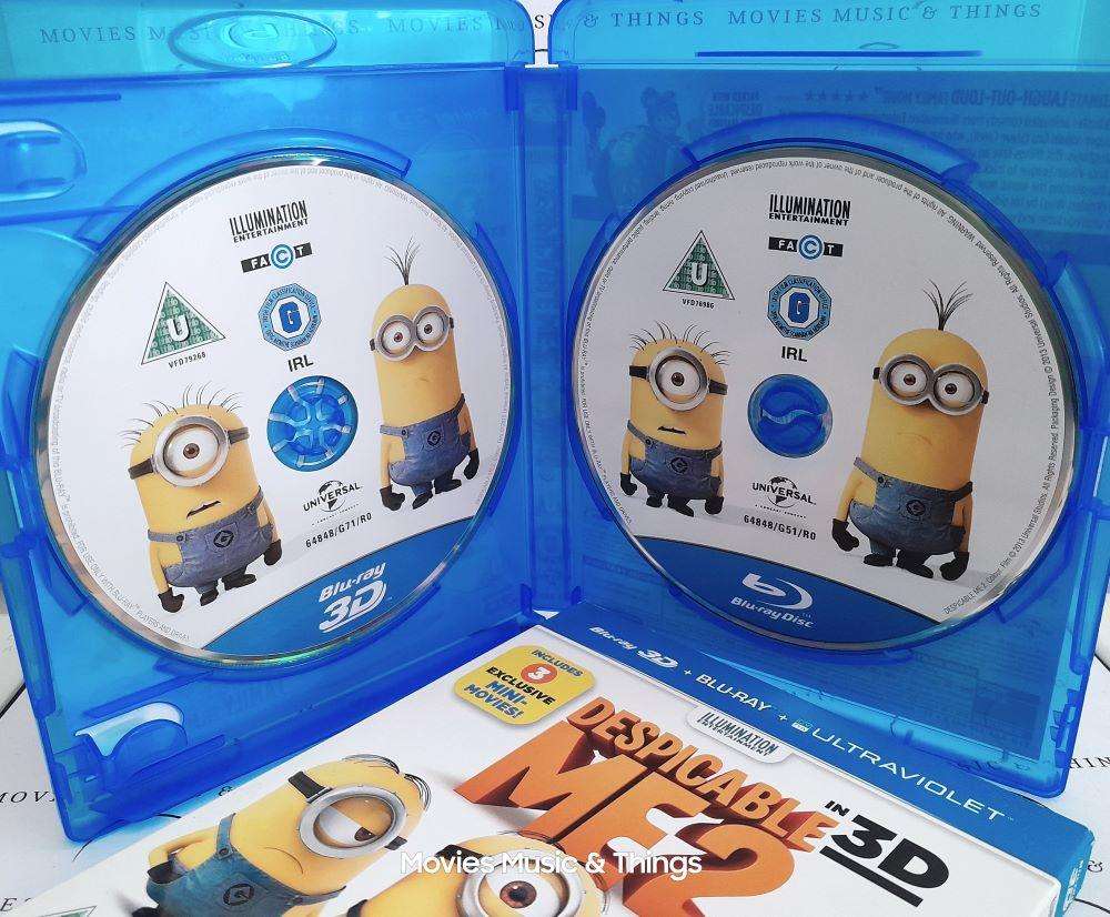 Despicable Me2 -(Blu-ray 3D + Blu-ray Disc)