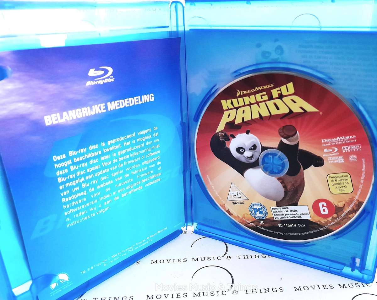 Kung Fu Panda - 2008 - Jack Black (Blu-ray Disc)