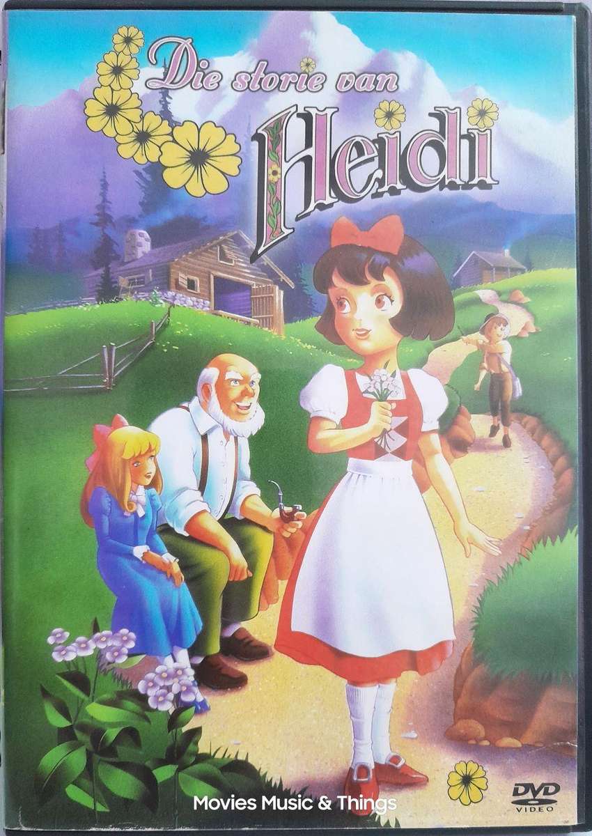 Afrikaanse Kinder DVDs - Alice in Sprokieland en Heidi (2xDVD)