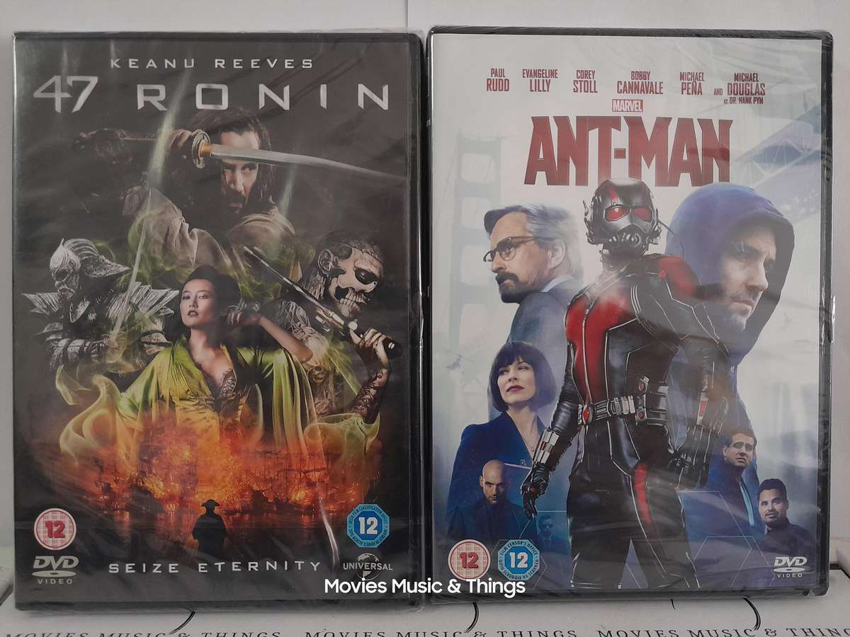 6 X Sealed Action/ Sci - Fi Movies (DVD)