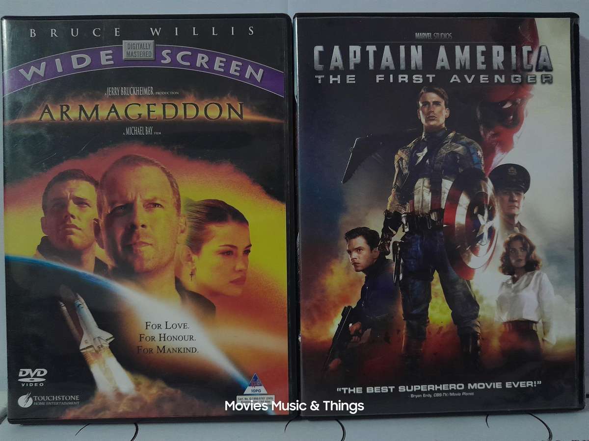 6 X Action/ Sci - Fi Movies (DVD)