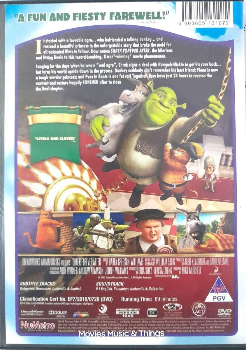 Shrek 2 & Shrek Forever After - Dreamworks (2xDVDs)