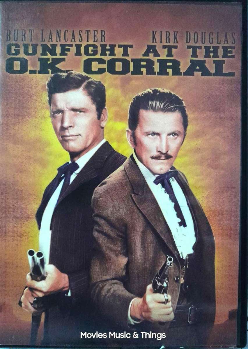 Gunfight at the O.K. Corral - Burt Lancaster & Kirk Douglas (DVD)