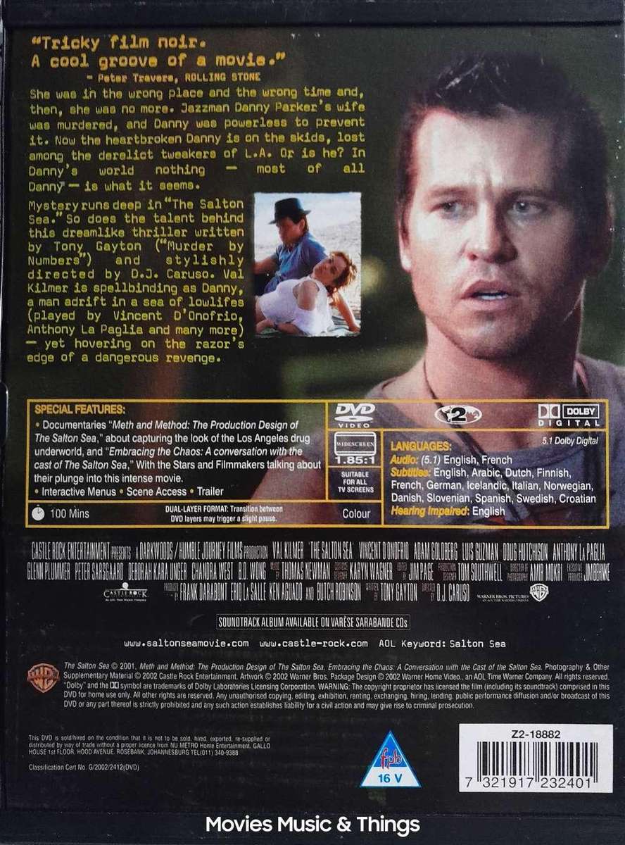 The Salton Sea - Val Kilmer (DVD)