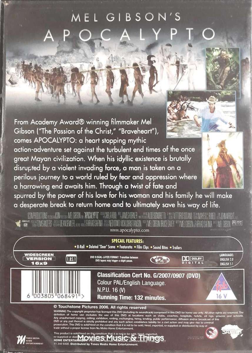 Apocalypto - A Mel Gibson Film (DVD)