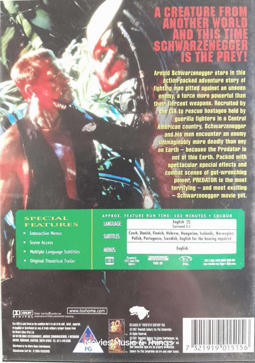 Predator - Schwarzenegger (DVD)