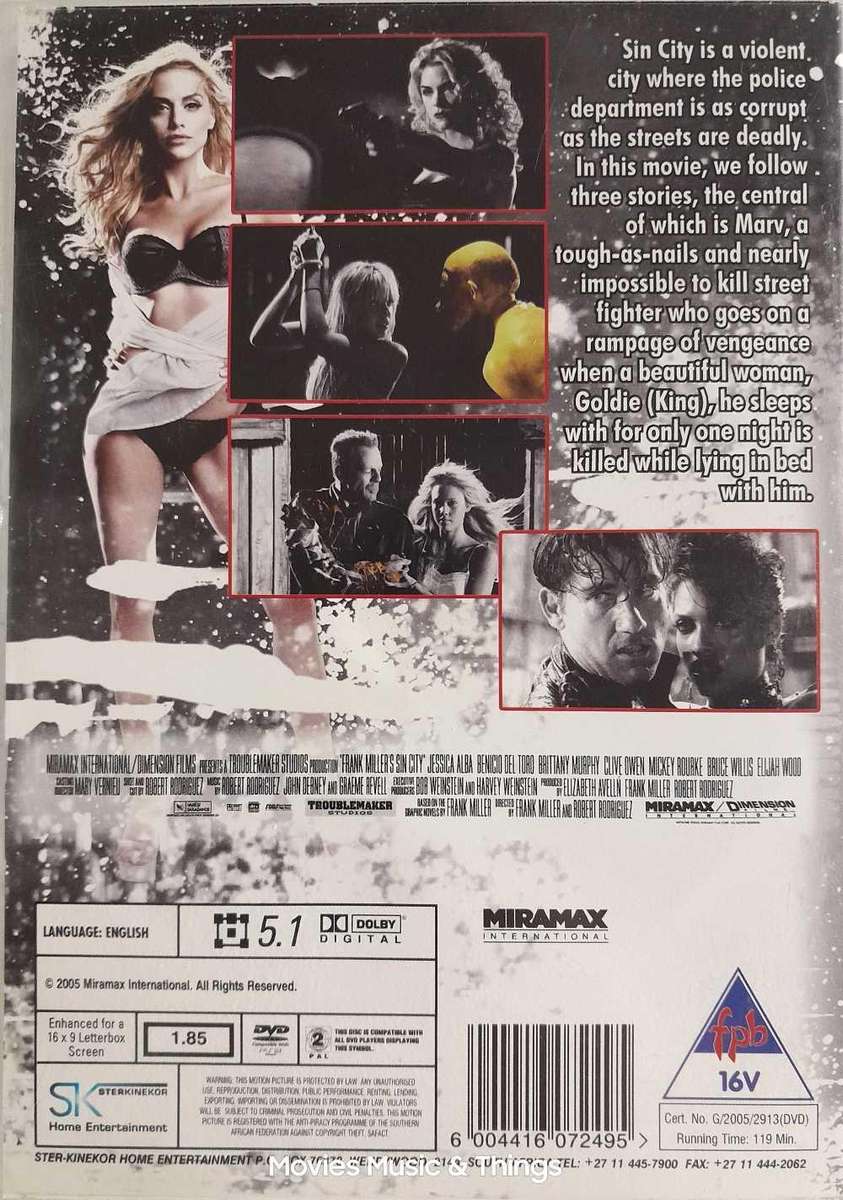 Sin City - Frank Miller (DVD)