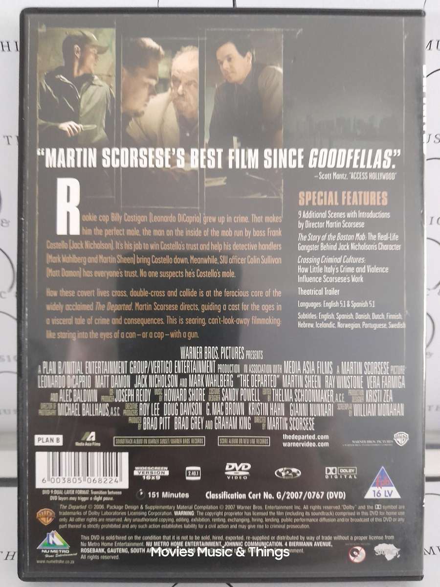 The Departed - 2 Disc Special Edition - Leonardo DiCaprio (Double DVD)
