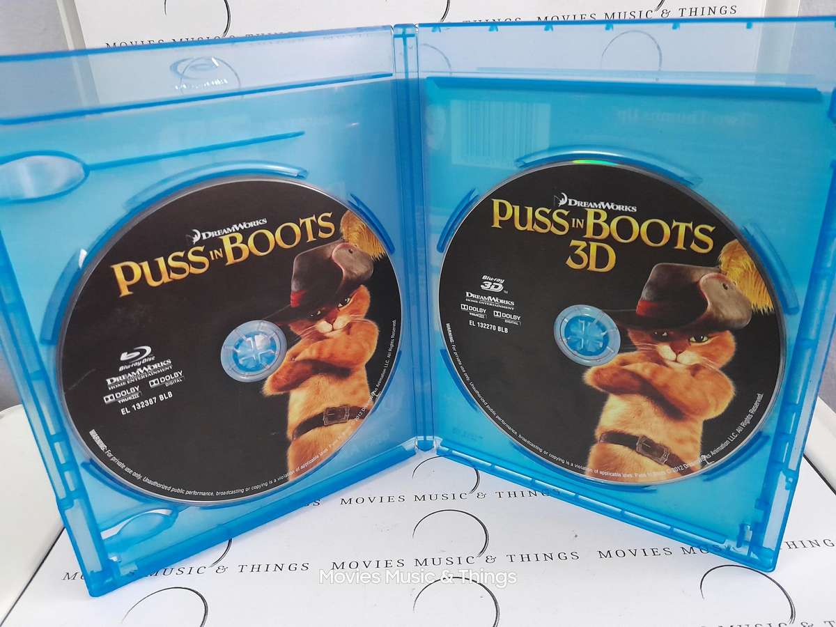 Puss in Boots - Antonio Banderas (Blu-ray + Blu-ray 3D Discs)