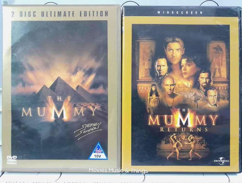 The Mummy - 2 Disc Ultimate Edition & The Mummy Returns - Brendon Frazer and Arnold Vosloo (DVD)