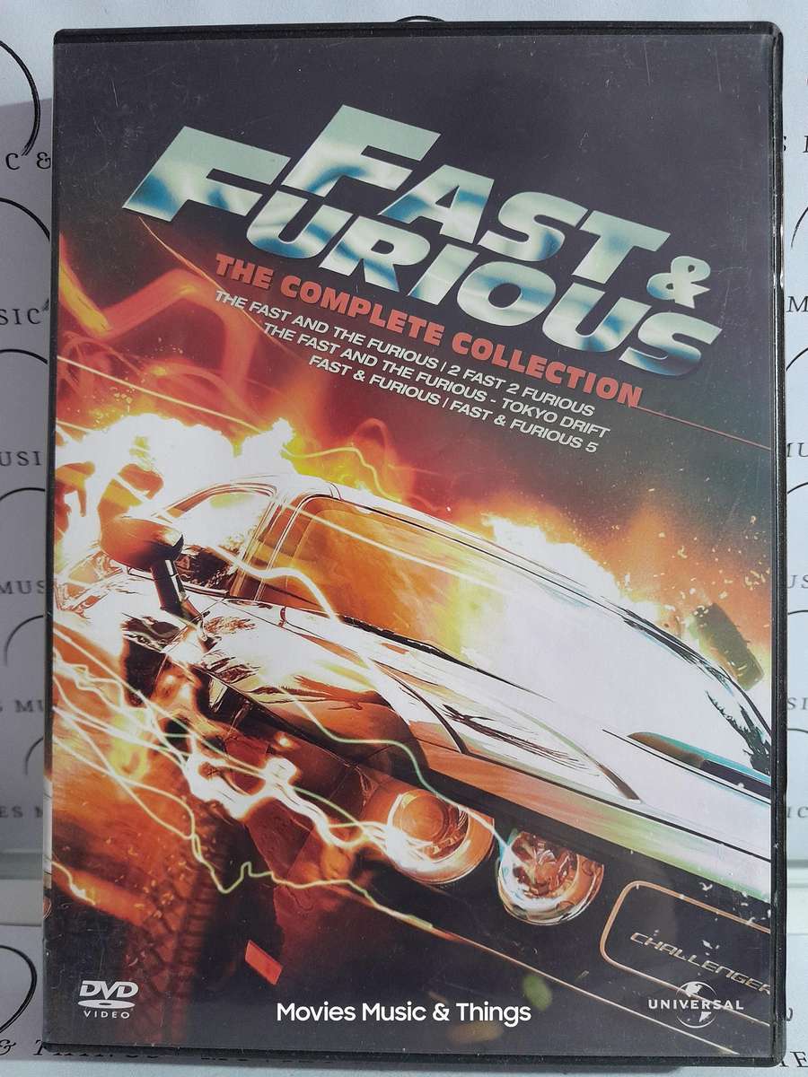 Fast & Furious -  5 Films (5xDVDs)