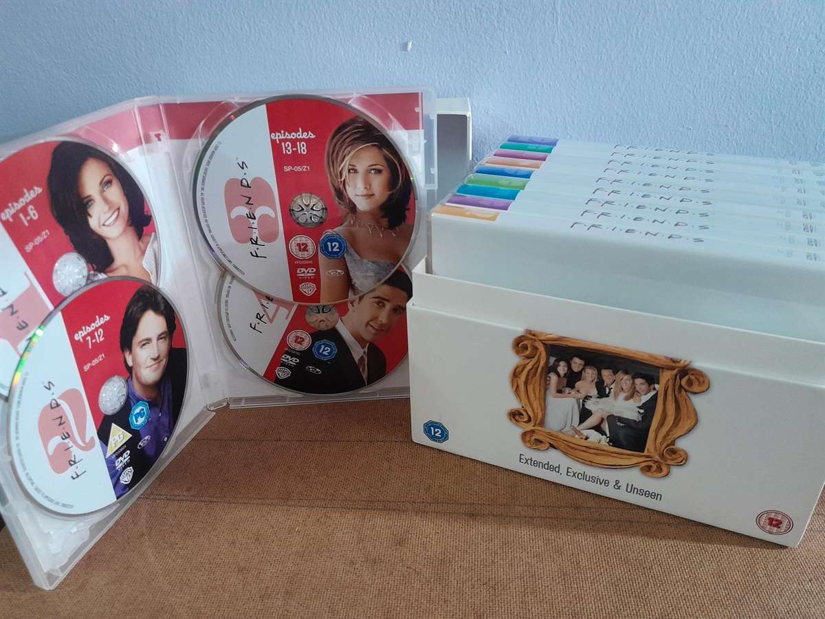 Friends - The Complete Series on DVD - Extended, Exclusive & Unseen (40xDVD)