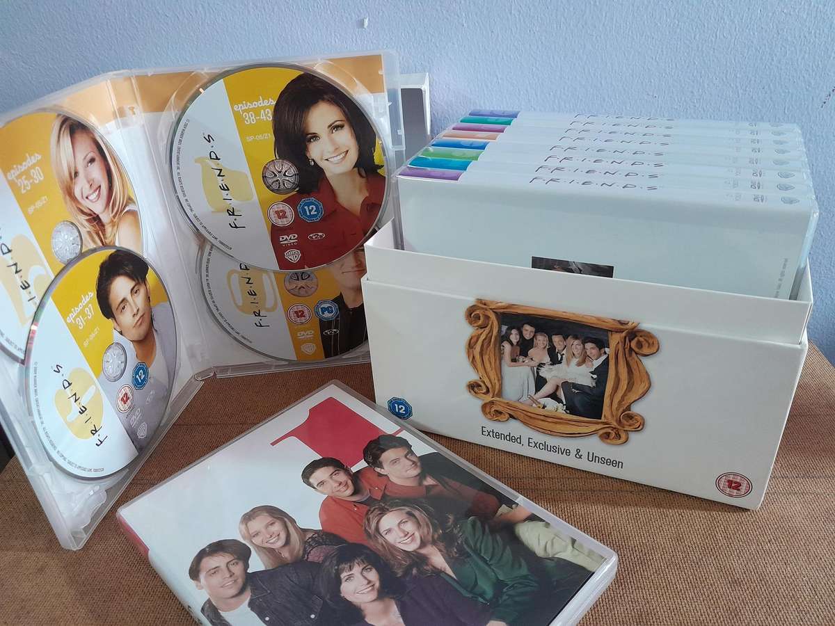 Friends - The Complete Series on DVD - Extended, Exclusive & Unseen (40xDVD)