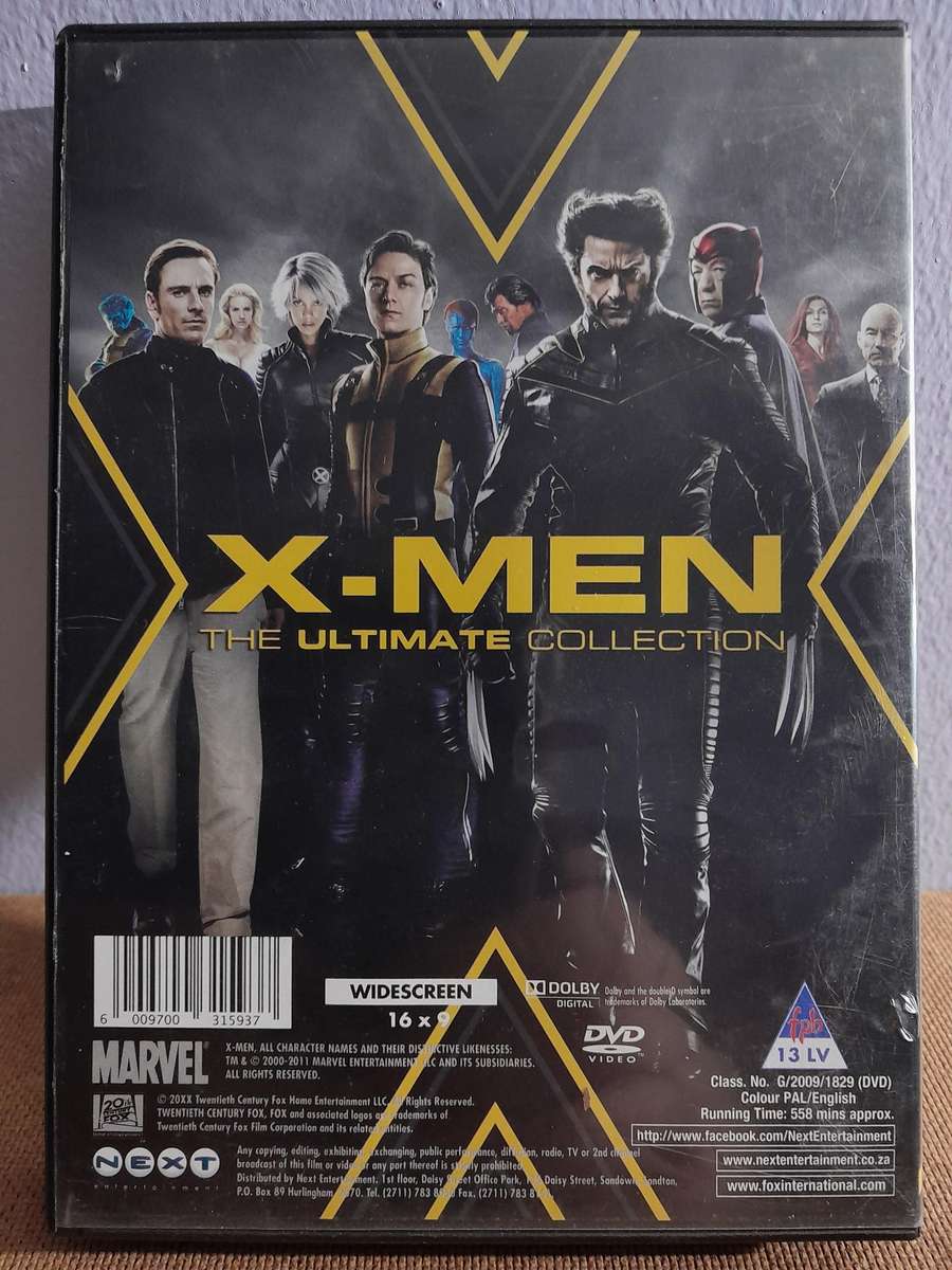 X-Men The Ultimate Collection - 5 Films on DVD - Limited Edition Set (5xDVD)