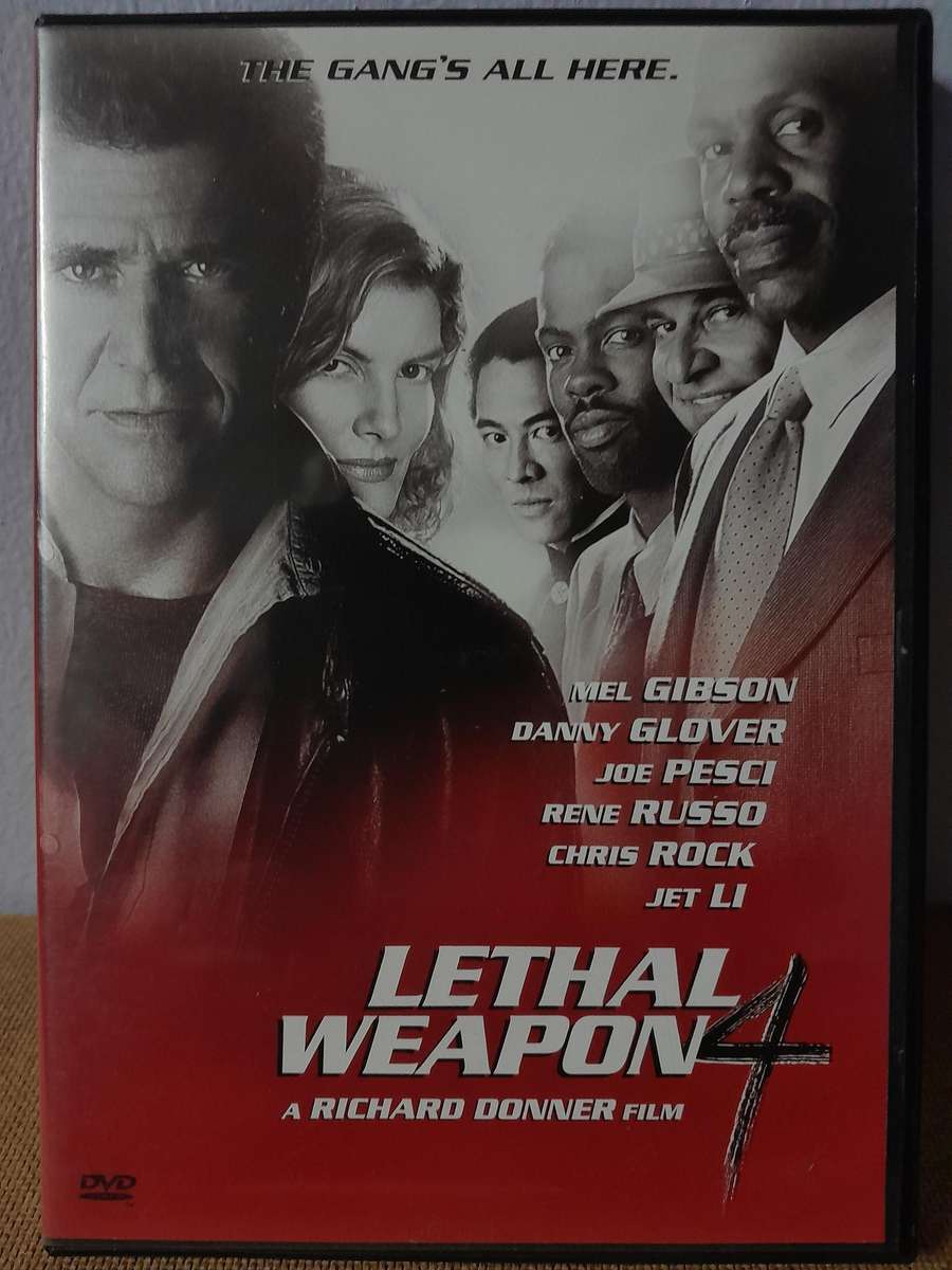 Lethal Weapon 1 - 4 - Mel Gibson (4xDVD)