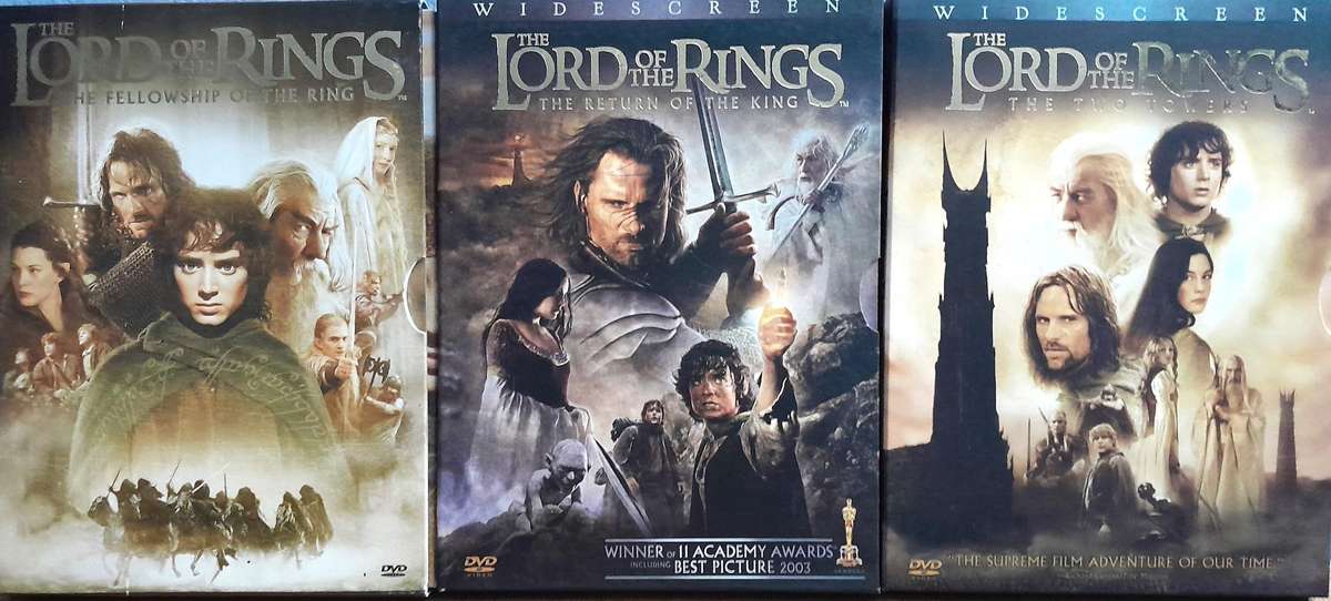 The Lord of the Rings - 3 Films (6xDVD)