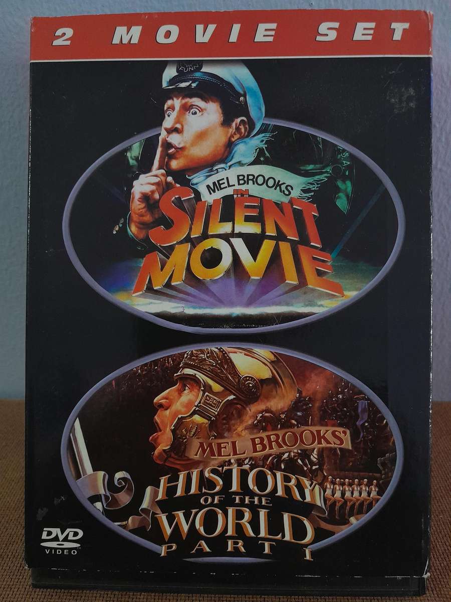 2 Movie Set - Silent Movie & History of the World Part1 - Mel Brooks (2xDVD)