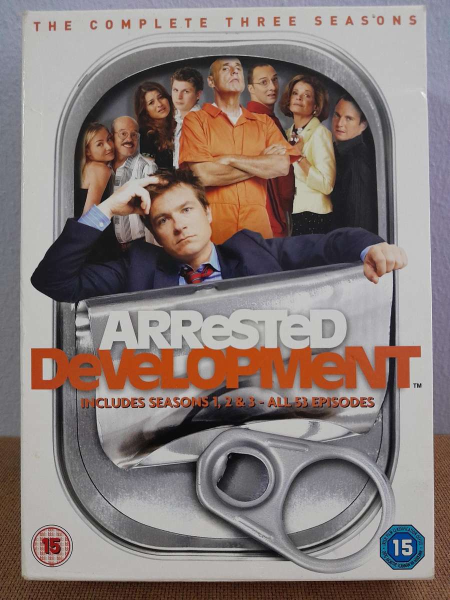 Arrested Development - The Complete Three Seasons - All 53 Episodes - Jason Bateman (8x DVDs)